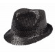 CHAPEAU SEQUIN POPSTAR NOIR