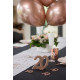 CENTRE DE TABLE CHIFFRE ANNIVERSAIRE 30 ANS ROSE GOLD