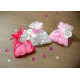 10 SACS ORGANZA ROSE PALE