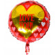 BALLON ALUMINIUM JE T'AIME DIAM 45CM