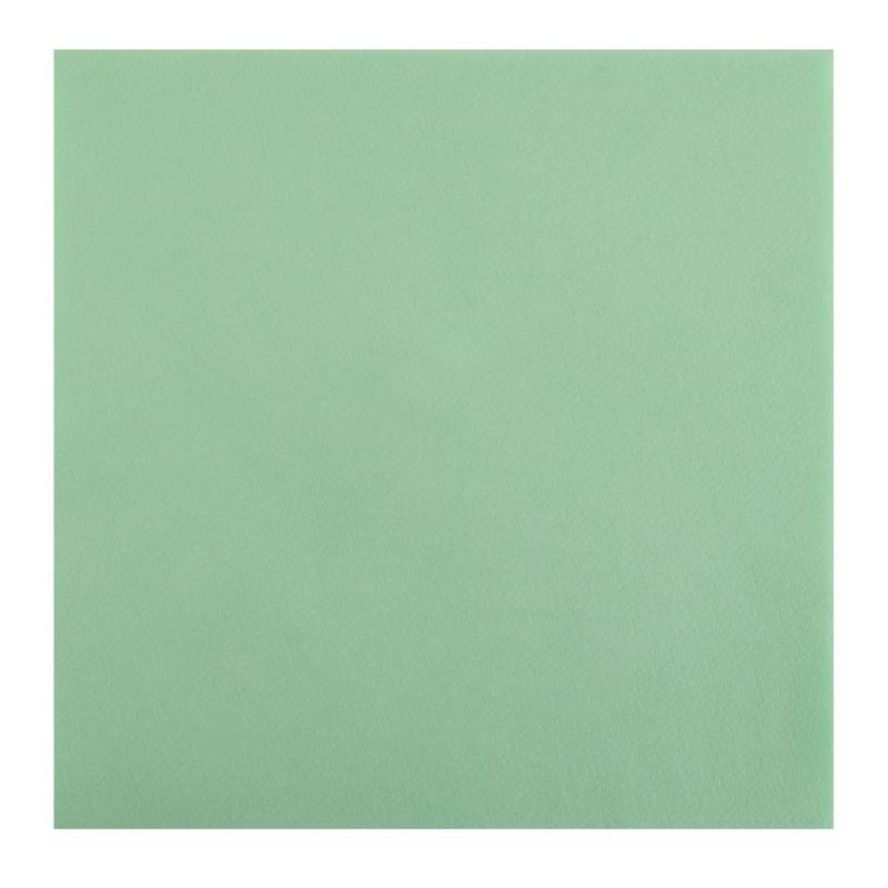 25 SERVIETTES RAINBOW MINT