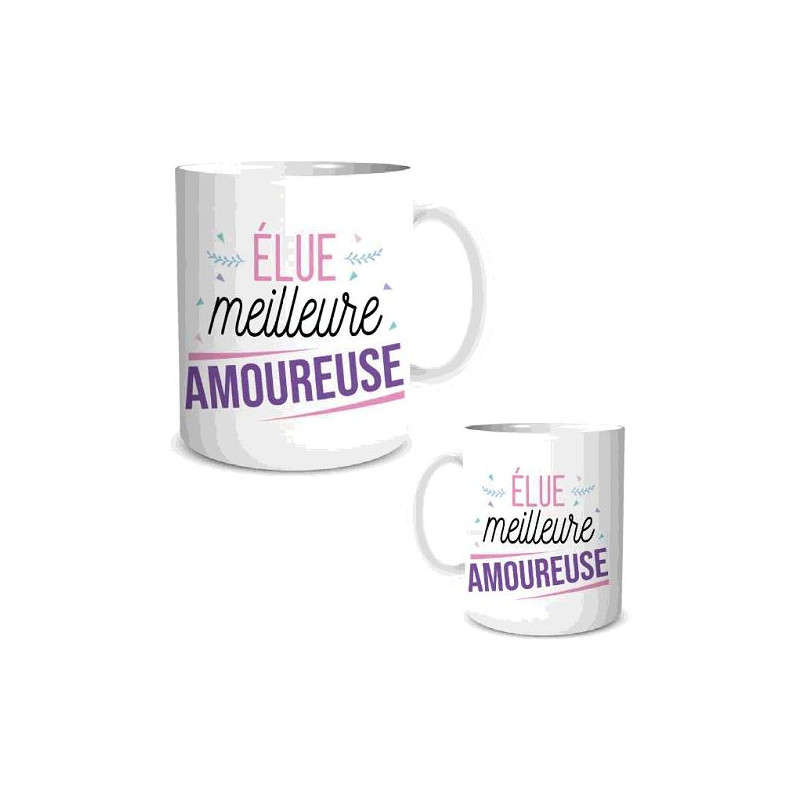 MUG "ELUE MEILLEURE AMOUREUSE"