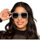 LUNETTES BLING BLING NOIR