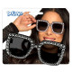 LUNETTES BLING BLING NOIR