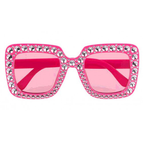 LUNETTES BLING BLING ROSE VIF