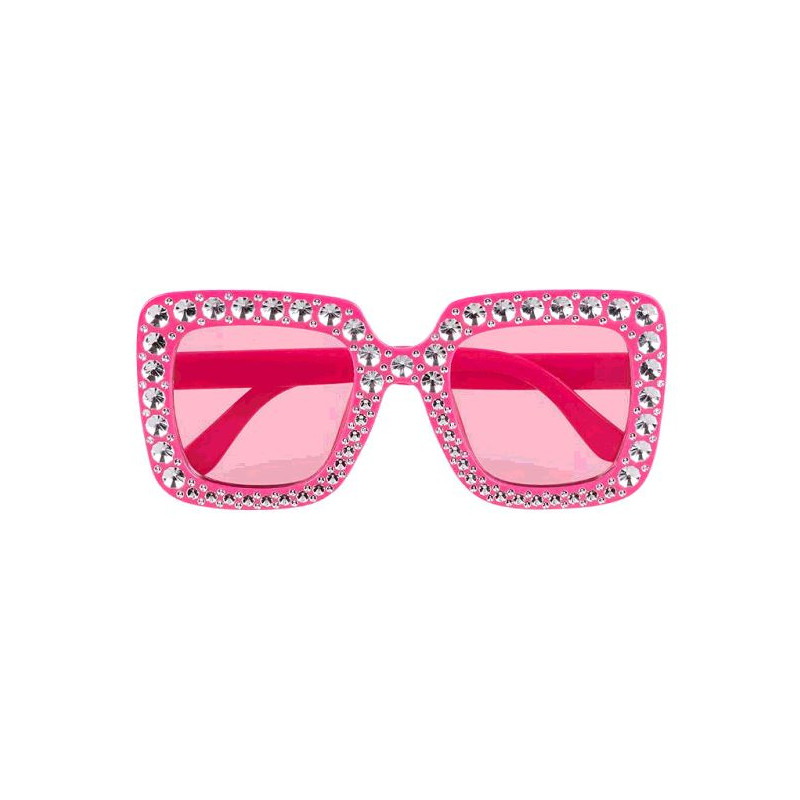 LUNETTES BLING BLING ROSE VIF