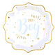 10 ASSIETTES BABY SHOWER CIEL