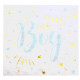 20 SERVIETTES BABY SHOWER CIEL