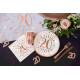 10 SERVIETTES AGE 50 ANS ROSE GOLD