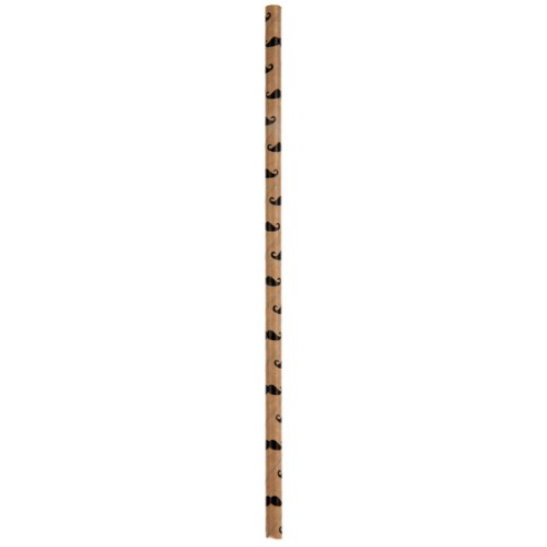 20 PAILLE KRAFT MOUSTACHE