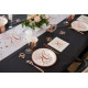 10 ASSIETTES AGE 20ANS ROSE GOLD