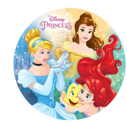DISQUE AZYME 20CM PRINCESSE