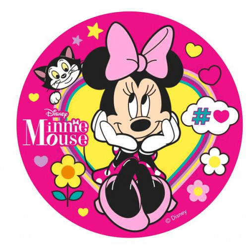 DISQUE AZYME 20CM MINNIE
