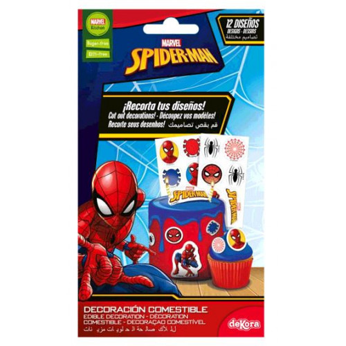 DECO COMESTIBLE SPIDERMAN