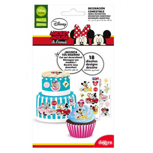 DECO COMESTIBLE MICKEY&MINNIE