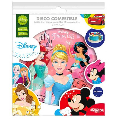 DISQUE COMESTIBLE PRINCESSE DIAMETRE 20CM