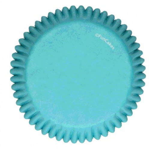 48 CAISSETTES A CUPCAKE TURQUOISE