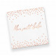 12 SERVIETTES BABY SHOWER FILLE