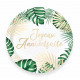 6 ASSIETTES ANIVERSAIRE TROPICAL