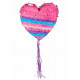 PINATA A TIRER COEUR ROSE