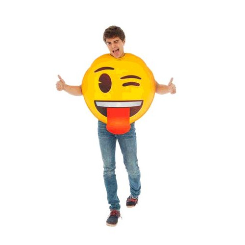 COSTUME EMOJI CLIN D OEIL