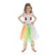 COSTUME LICORNE ARC EN CIEL 104CM