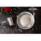 10 ASSIETTES ETINCELANTE ARGENT