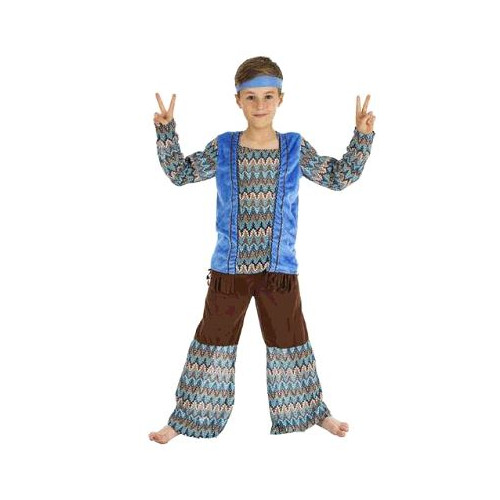 COSTUME HIPPIE VINTAGE 140CM