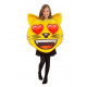 COSTUME EMOJI CHAT COEUR ENFANT