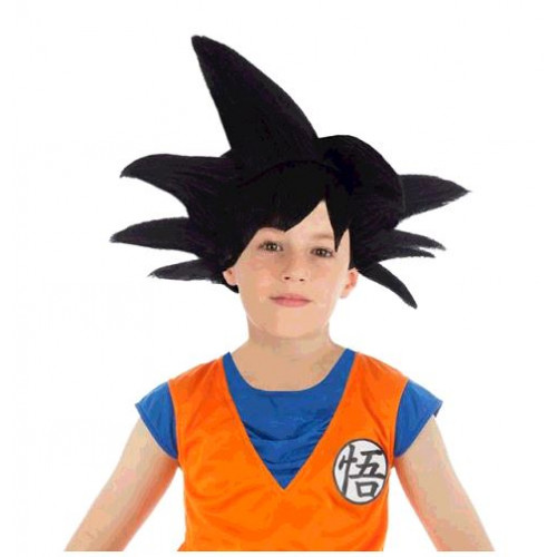 PERRUQUE ENFANT GOKU SAIYAN NOIRE