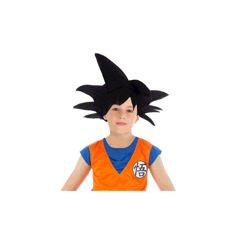 PERRUQUE ENFANT GOKU SAIYAN NOIRE