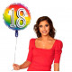 BALLON ALU 18 ANS  DIAMETRE 45CM