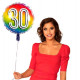 BALLON ALU 30 ANS DIAMETRE 45CM