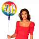 BALLON ALU 40 ANS DIAMETRE 45CM