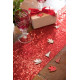 12 DECO CERF ENCHANTE ROUGE