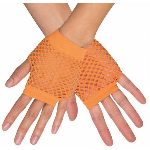 GANTS RESILLE ORANGE FLUO