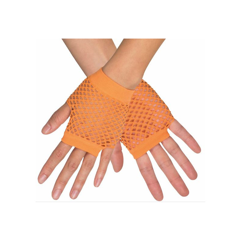 GANTS RESILLE ORANGE FLUO