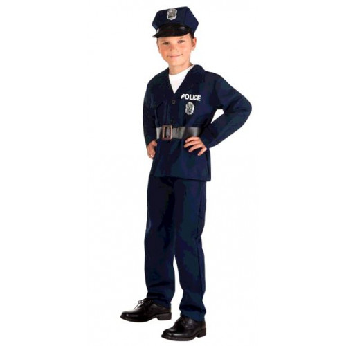 COSTUME OFFICIER POLICE 4-6ANS