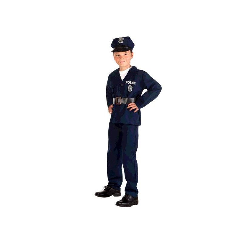 COSTUME OFFICIER POLICE 4-6ANS