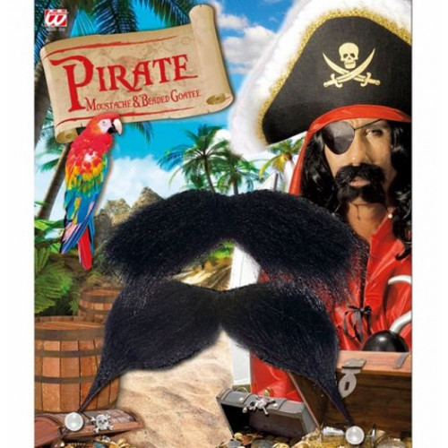 MOUSTACHE+BARBICHETTE PIRATE