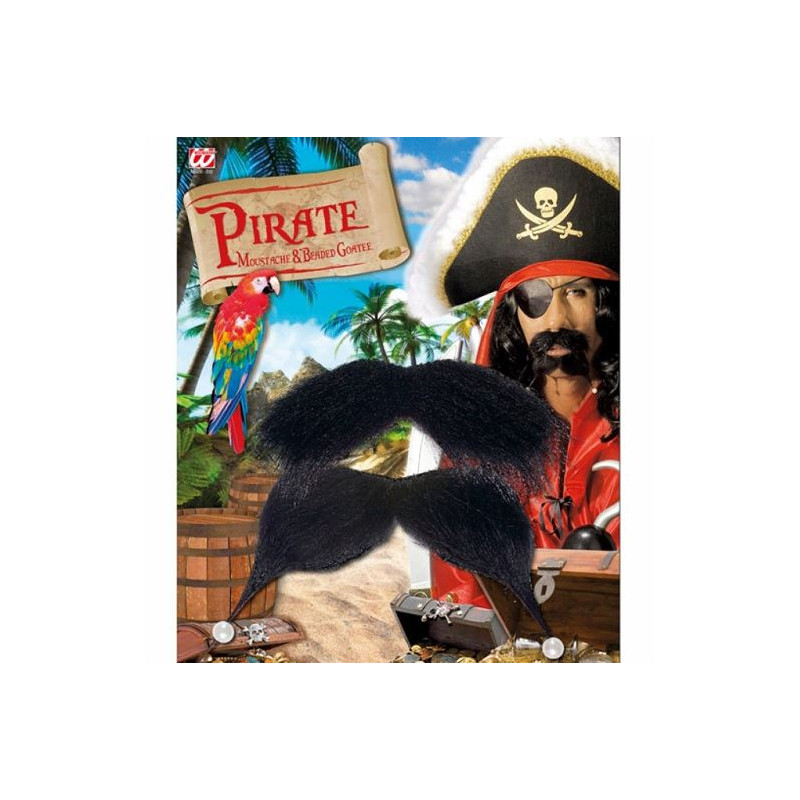 MOUSTACHE+BARBICHETTE PIRATE