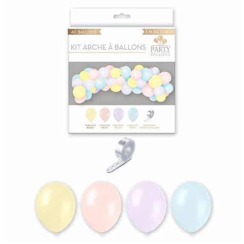 KIT ARCHE A BALLONS MACARONS