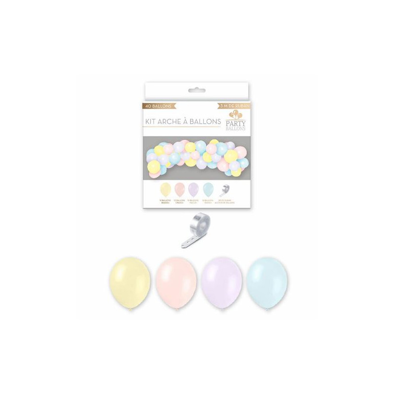 KIT ARCHE A BALLONS MACARONS