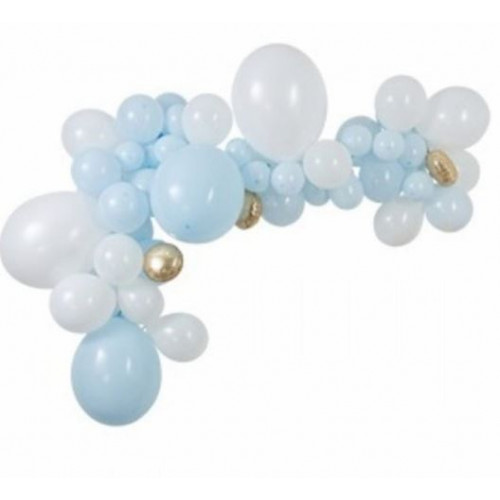 KIT ARCHE 57 BALLONS BABYBLUE