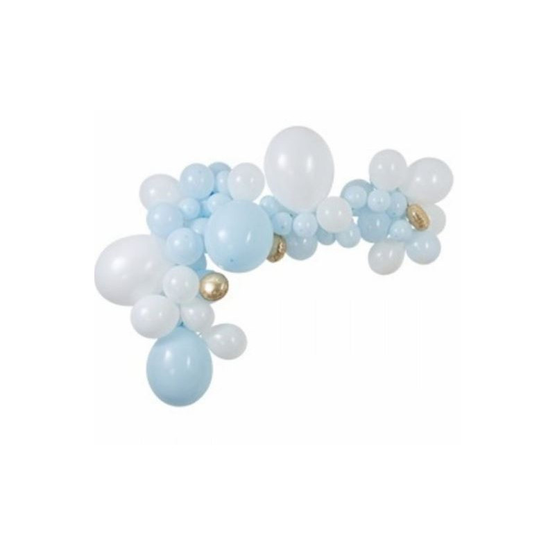 KIT ARCHE 57 BALLONS BABYBLUE