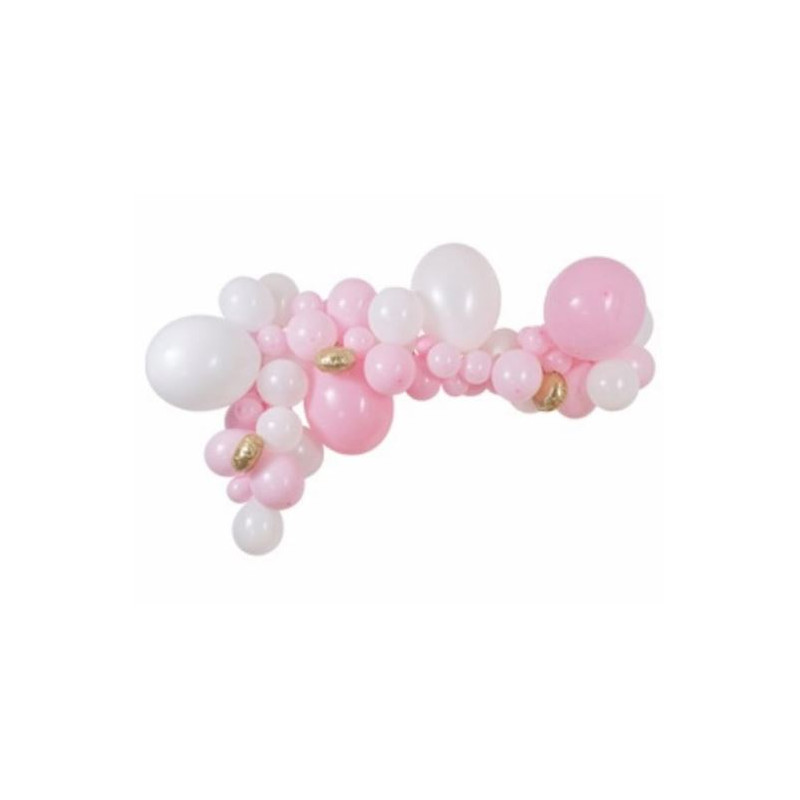 KIT ARCHE 57 BALLONS BABYPINK