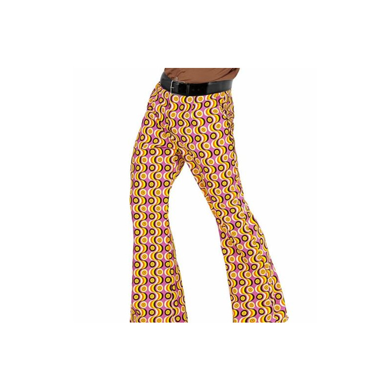 PANTALON ANNEES 70 HOMME TAILLE S/M
