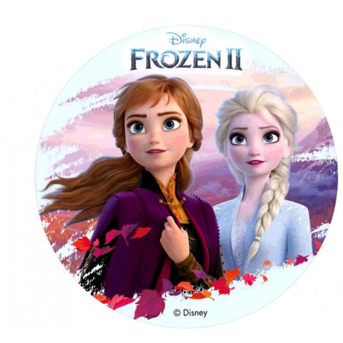 DISQUE AZYME 20CM FROZEN II