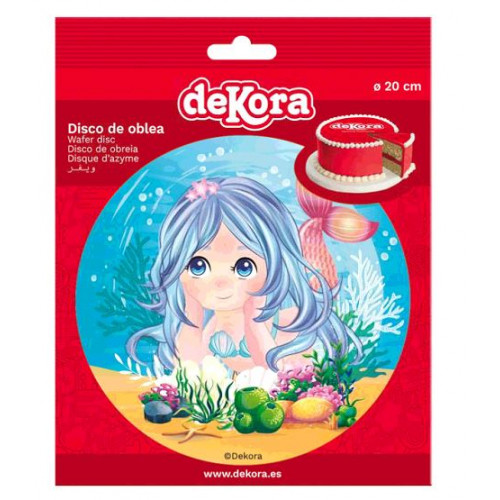 DISQUE AZYME 20CM SIRENE