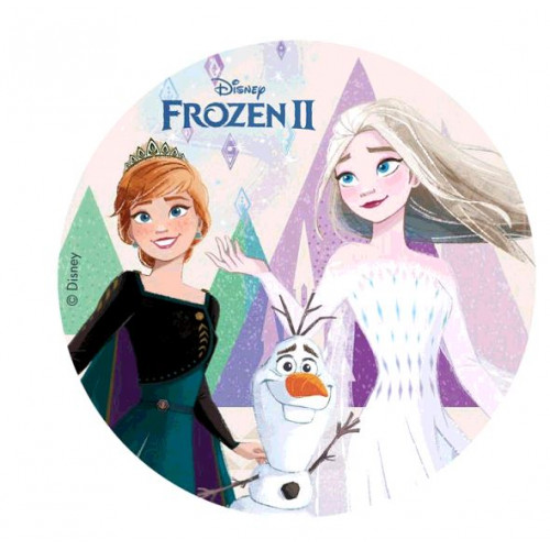 DISQUE COMESTIBLE FROZEN 20CM